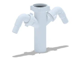 М145 Отвод для стир. и посудомоеч./машин 1-1/2"*40 АНИ Пласт