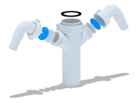 М145 Отвод для стир. и посудомоеч./машин 1-1/2"*40 АНИ Пласт