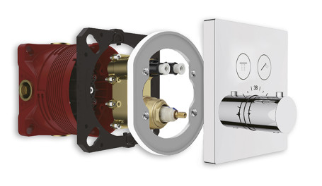 Смеситель KAISER 08377 Sano скрытого монтажа с термостатом