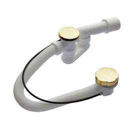 Обвязка для ванны A55 ZLATO п/автомат комплект металл / A55GOLD-RU-01