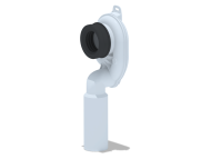 Сифон АНИ Пласт U0705 для писсуара с вертикальным выходом Ø50мм Сифон АНИ Пласт U0705 для писсуара с вертикальным выходом Ø50мм