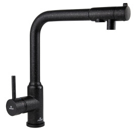 Смеситель KAISER 13044-2 Teka для кухни с краном для питьевой воды, черный мрамор