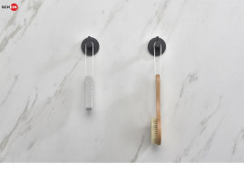 Крючок SCHEIN одинарный черный (9111MB)