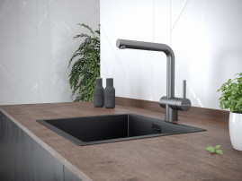 Смеситель для кухни PAULMARK Dosse Do214418-GM