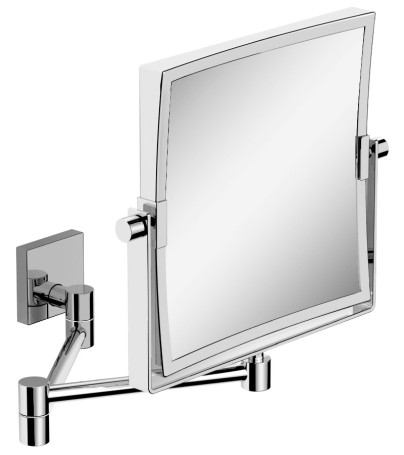 Зеркало косметическое Langberger поворотное квадратное увеличительное 72485