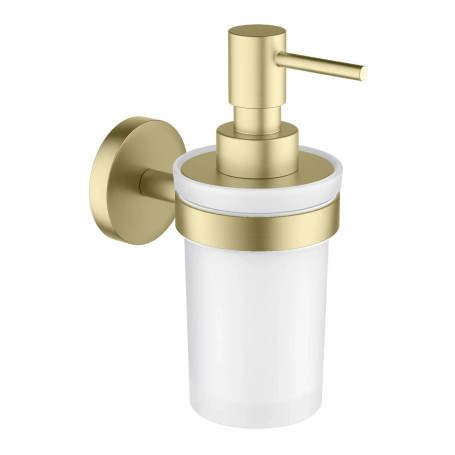 Диспенсер SCHEIN 9138BG стекло к стене матовое золото