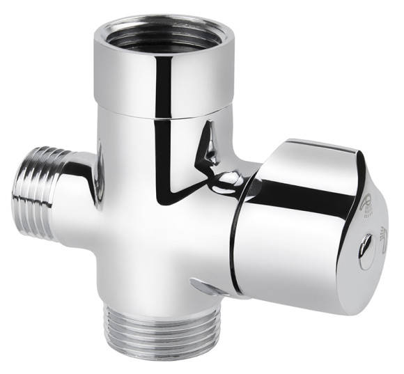 Дивертор KAISER 6517 (317) поворотный картриджный 3/4" - 3/4" - 1/2" Дивертор KAISER 6517 (317) поворотный картриджный 3/4" - 3/4" - 1/2"