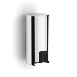 Контейнер Langberger 70128 для ватных дисков, к стене, хром