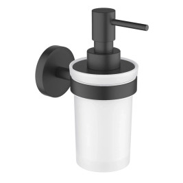 Диспенсер SCHEIN 9138MB стекло к стене черный