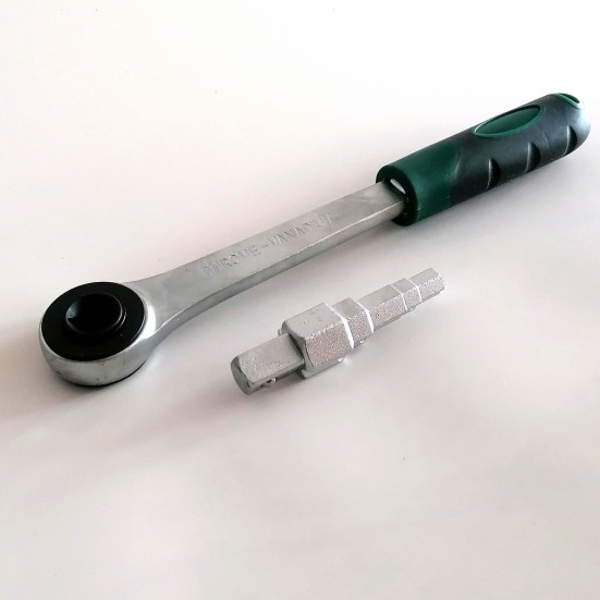 Ключ для американок TIM с трещеткой (3/8'', 1/2'', 3/4'', 1'') /6