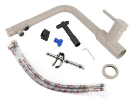 Смеситель KAISER 13044-4 Teka для кухни с краном для питьевой воды, песочный