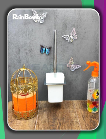 Ёрш Rainbowl CUBE керамика к стене (2790-3) квадратный